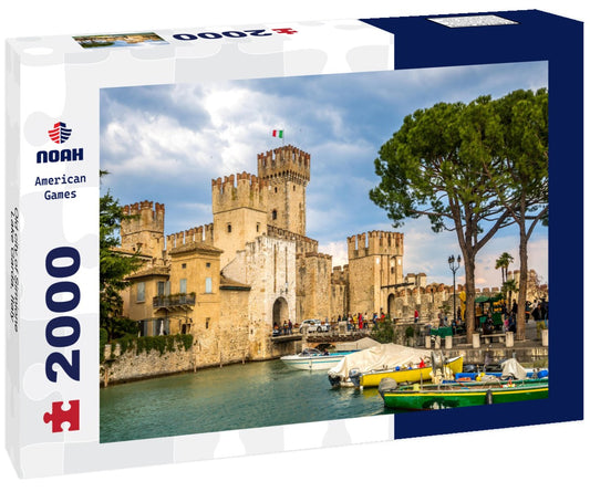 Noah Jigsaw Puzzle Old city of Sirmione, Lake Garda, Italy 2000 pieces