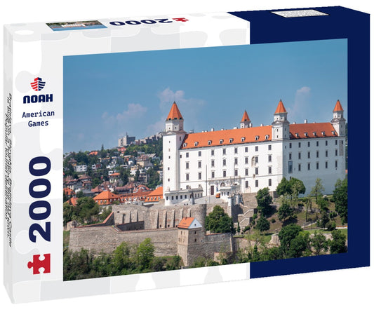 Noah Jigsaw Puzzle Bratislava, Slovakia. Bratislava Castle is built on a hill above the old town. Popular tourist destination 2000 pieces