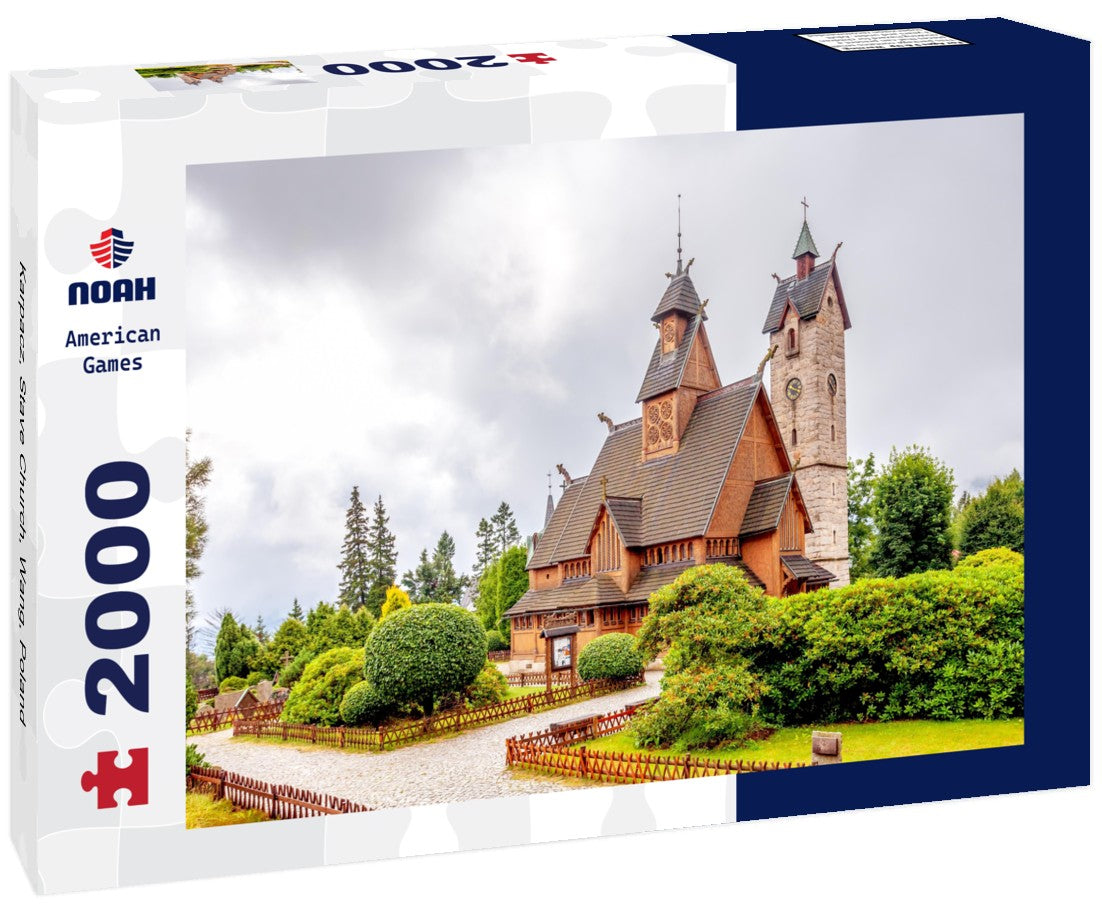 Noah Jigsaw Puzzle Karpacz, Stave Church, Wang, Poland 2000 pieces