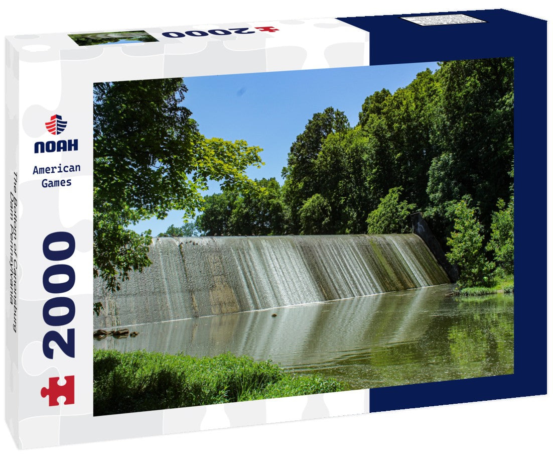 Noah Jigsaw Puzzle The Bottom of Canonsburg Dam Pennsylvania 2000 pieces