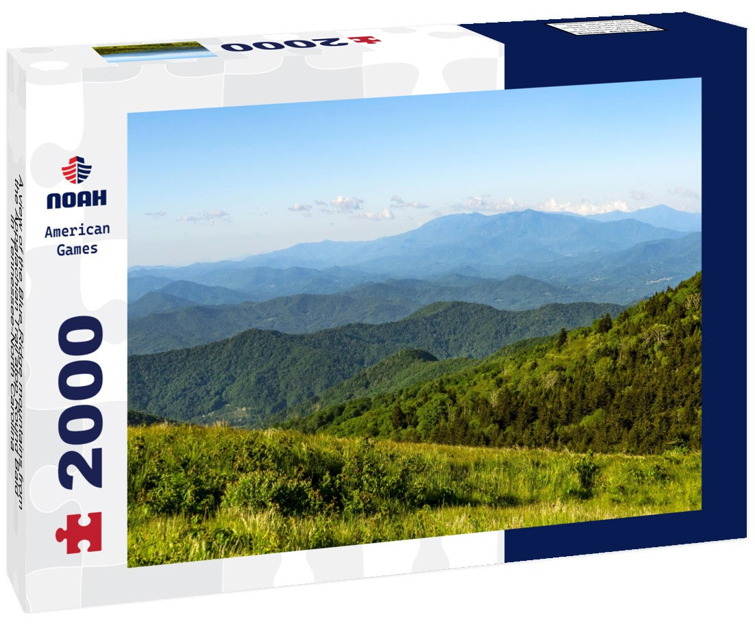Noah Jigsaw Puzzle A view of the Blue Ridge mountains from the Appalachian Trail atop Round Bald in Tennessee-North Carolina 2000 pieces
