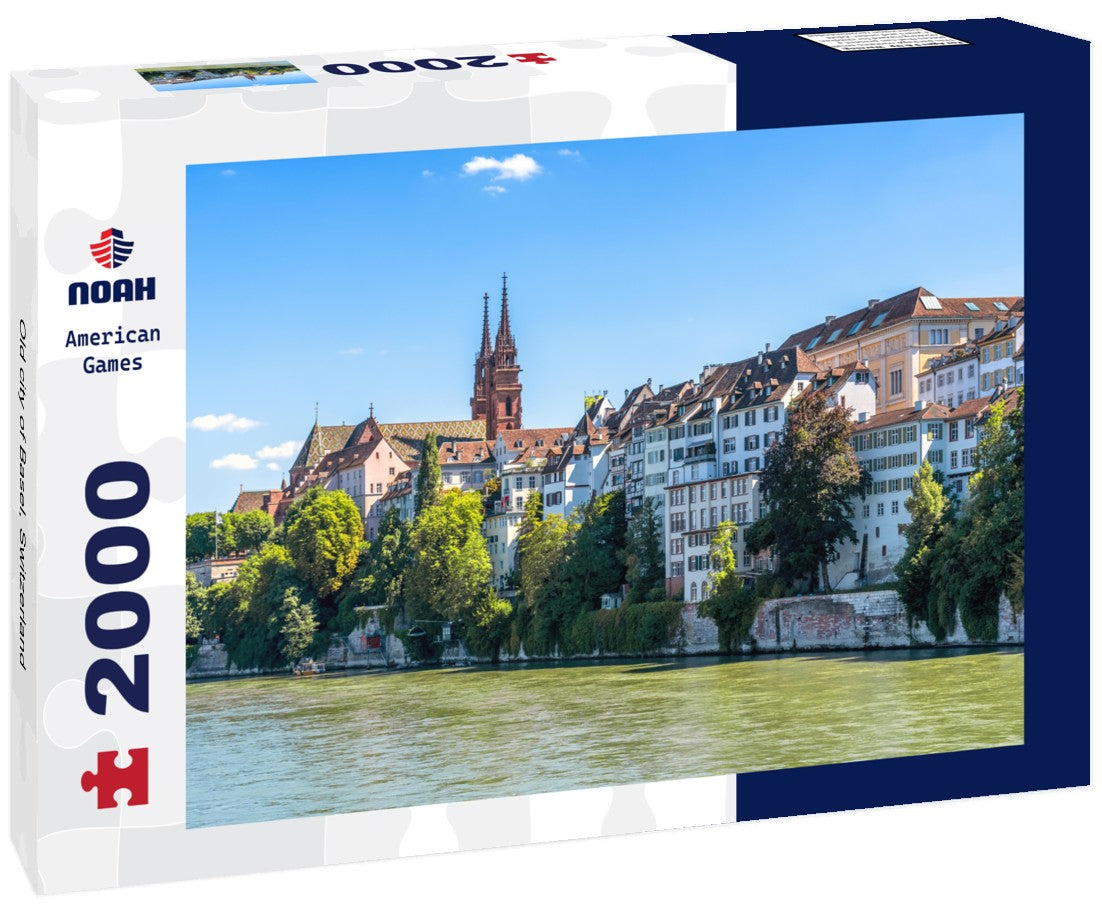 Noah Jigsaw Puzzle Old city of Basel, Switzerland 2000 pieces
