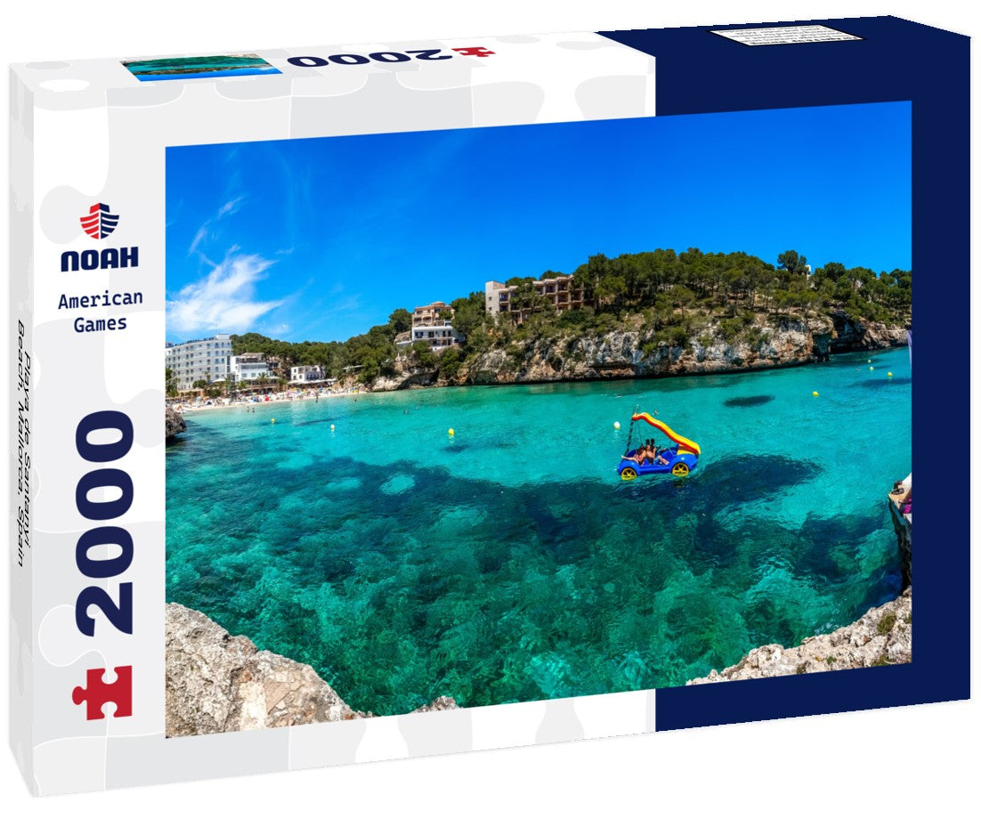 Noah Jigsaw Puzzle Playa de Santanyi, Beach, Mallorca, Spain 2000 pieces