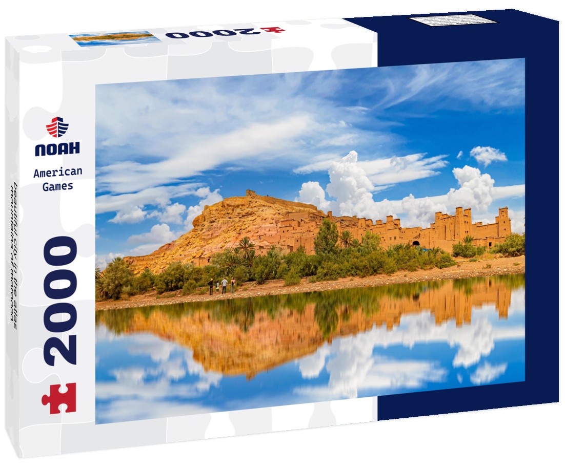 Noah Jigsaw Puzzle beautiful city in the atlas mountains of morocco 2000 pieces