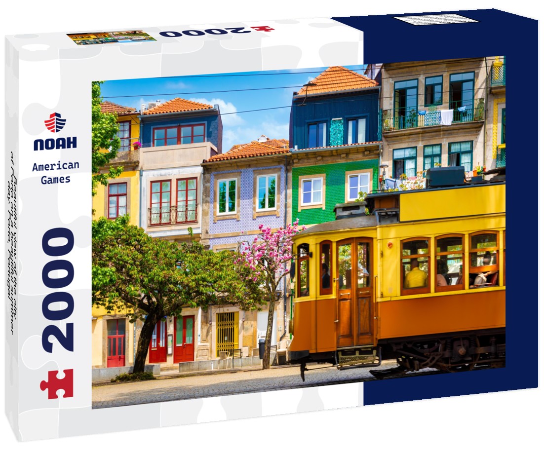 Noah Jigsaw Puzzle Beautiful view of the city of Porto on a beautiful summer day. Porto, Portugal 2000 pieces