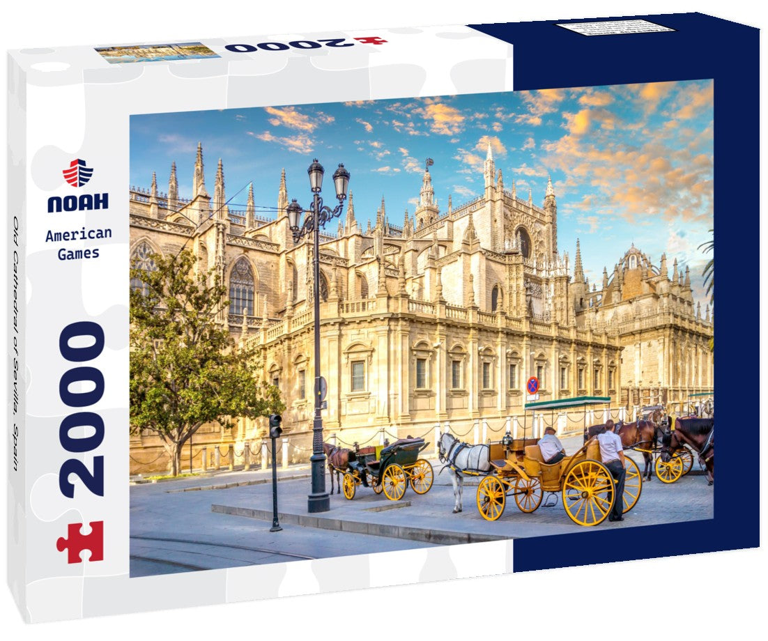 Noah Jigsaw Puzzle Old Cathedral of Sevilla, Spain 2000 pieces
