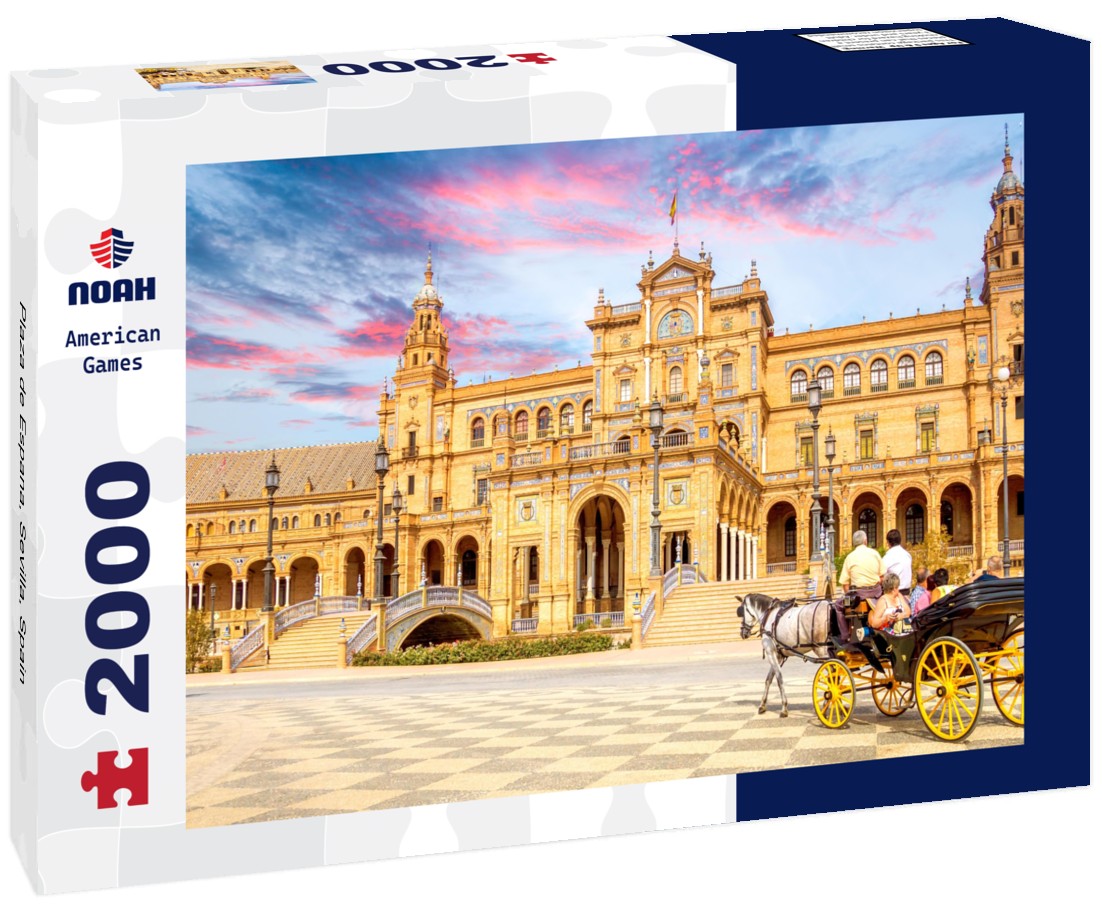 Noah Jigsaw Puzzle Plaza de Espana, Sevilla, Spain 2000 pieces
