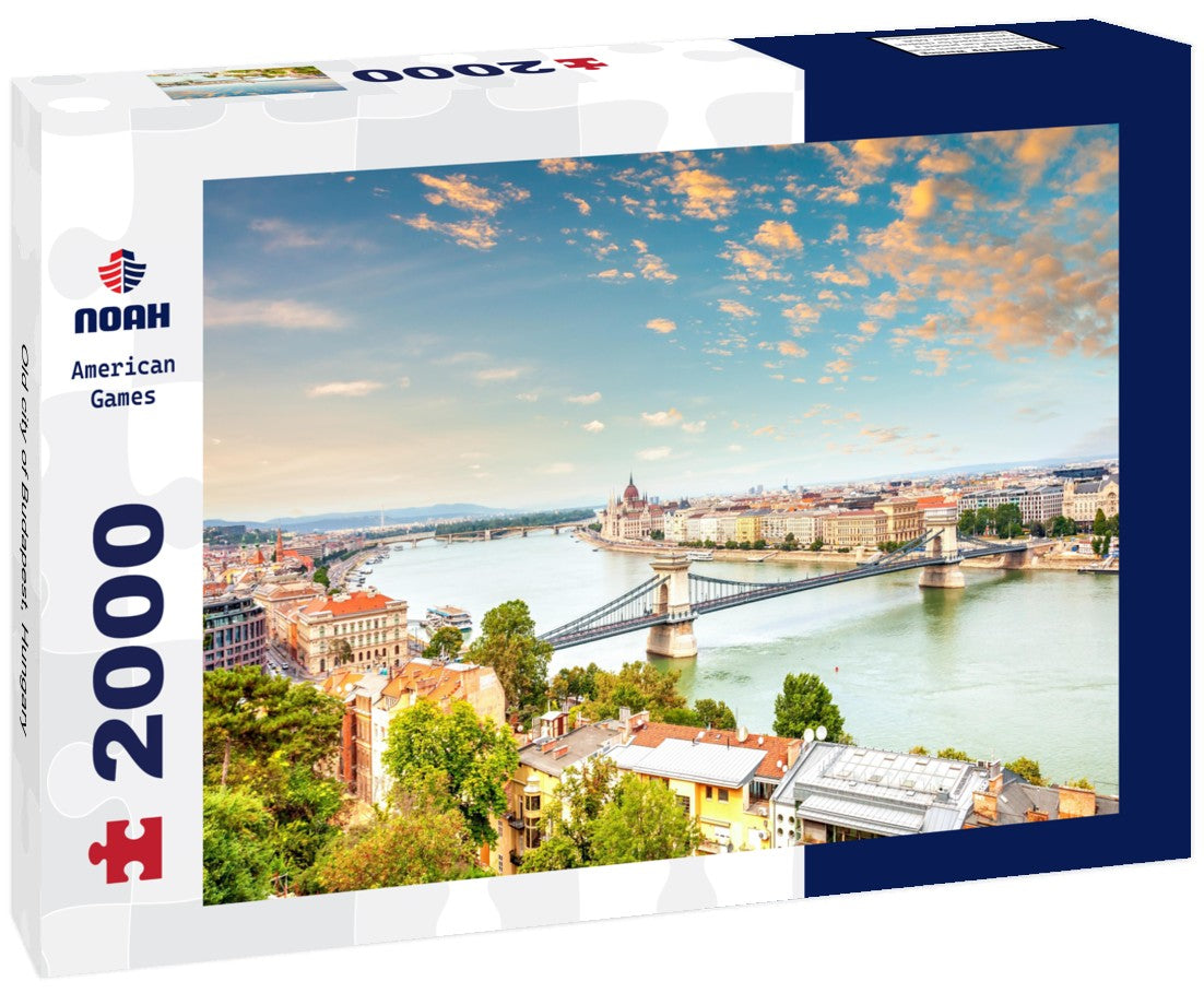 Noah Jigsaw Puzzle Old city of Budapest, Hungary 2000 pieces