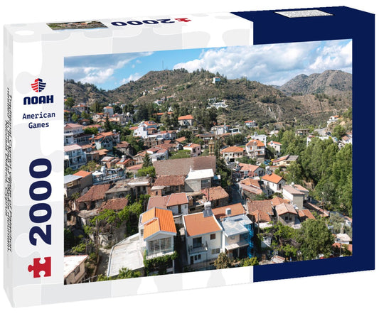 Noah Jigsaw Puzzle Traditional Cypriot village of Palaichori nestled in the lush pf Troodos mountain. Nicosia District, Cyprus 2000 pieces