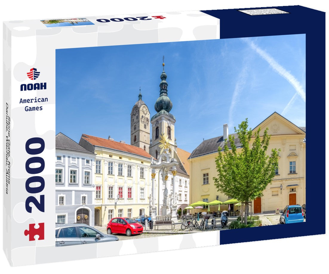 Noah Jigsaw Puzzle Stone Gate, Krems, Danube, Wachau, Austria 2000 pieces