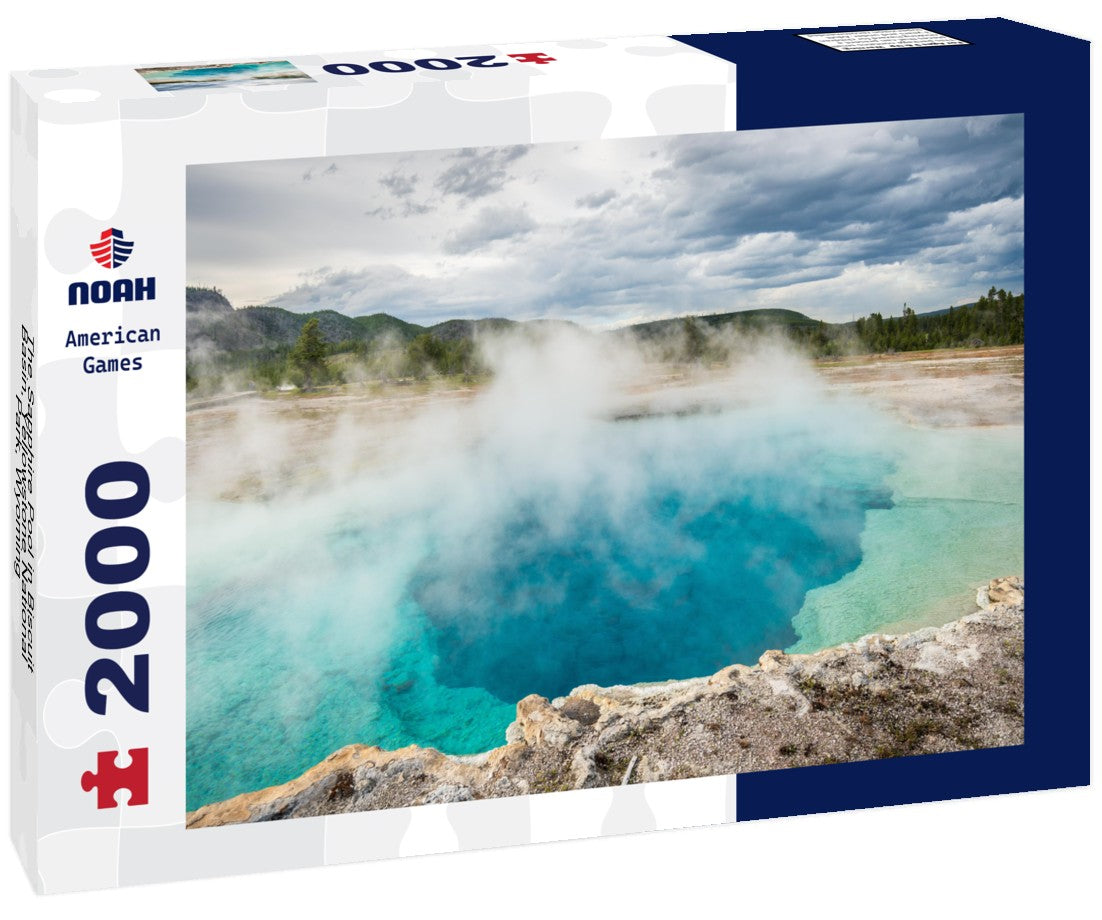 Noah Jigsaw Puzzle The Sapphire Pool in Biscuit Basin, Yellowstone National Park, Wyoming 2000 pieces