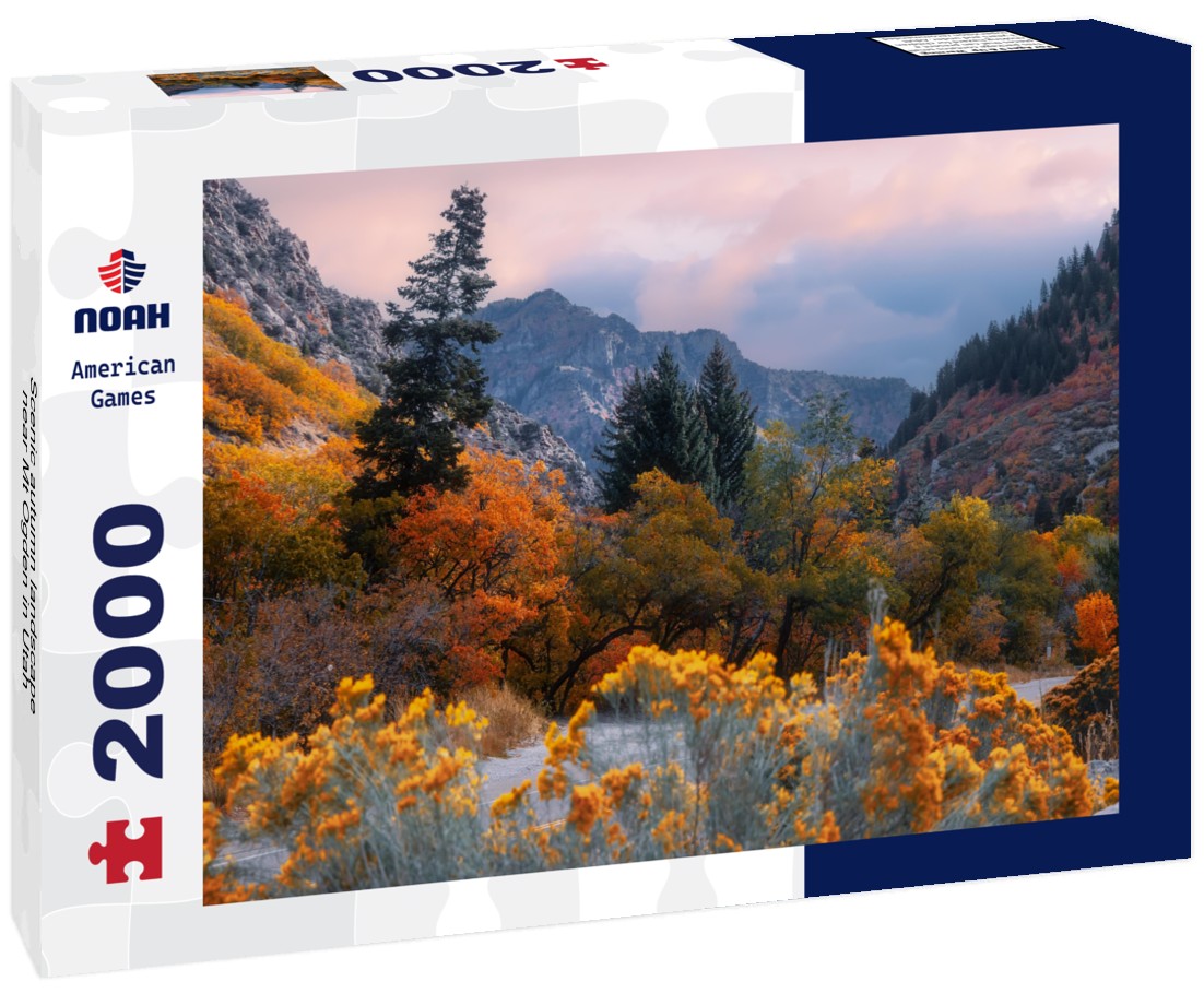 Noah Jigsaw Puzzle Scenic autumn landscape near Mt Ogden in Utah 2000 pieces