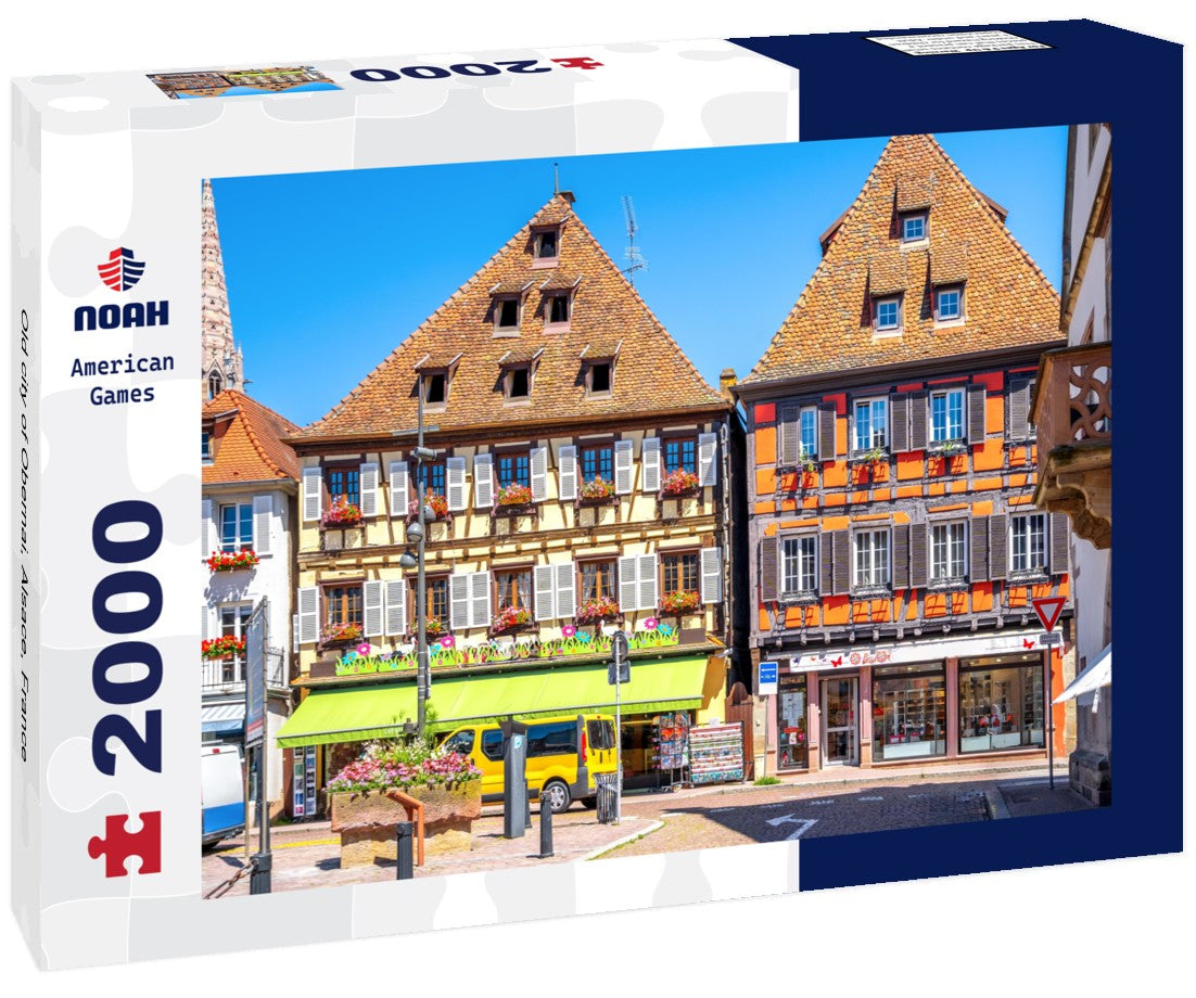 Noah Jigsaw Puzzle Old city of Obernai, Alsace, France 2000 pieces