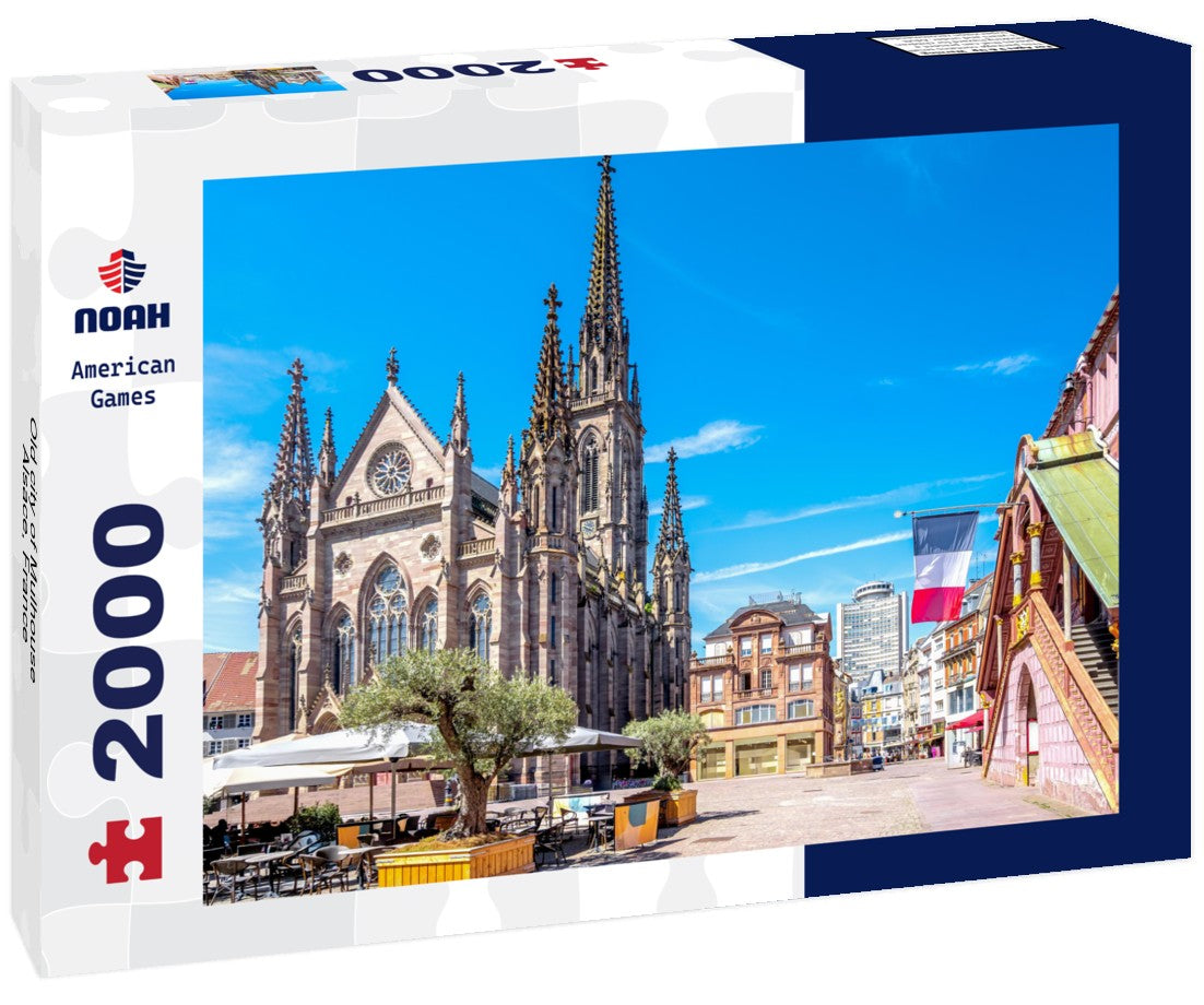 Noah Jigsaw Puzzle Old city of Mulhouse, Alsace, France 2000 pieces