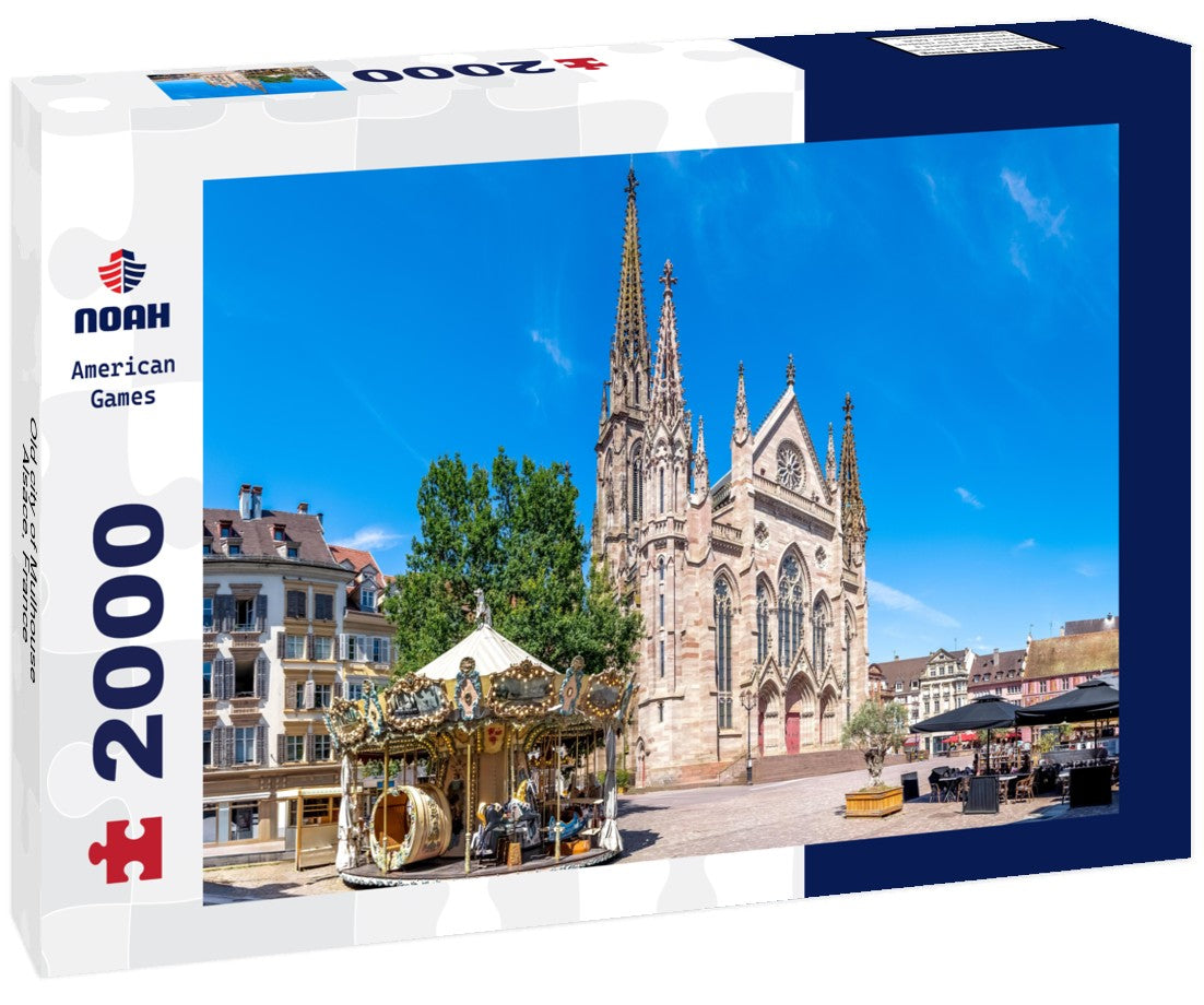 Noah Jigsaw Puzzle Old city of Mulhouse, Alsace, France 2000 pieces
