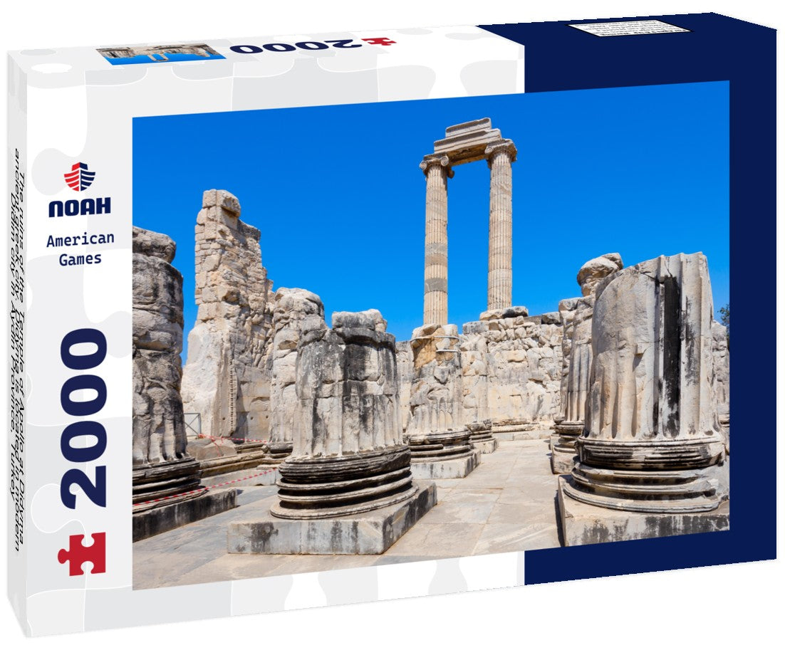 Noah Jigsaw Puzzle The ruins of the Temple of Apollo at Didyma ancient greek city. Didyma is located in modern Didim city in Aydin Province, Turkey 2000 pieces
