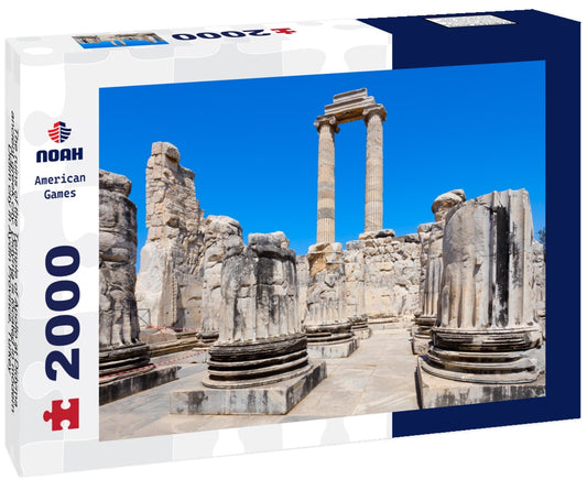 Noah Jigsaw Puzzle The ruins of the Temple of Apollo at Didyma ancient greek city. Didyma is located in modern Didim city in Aydin Province, Turkey 2000 pieces