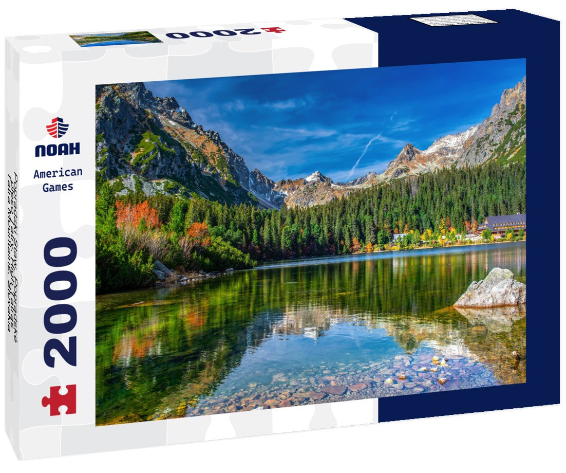 Noah Jigsaw Puzzle Popradzki Staw, Popradské pleso Tatry, High Tatras, Tatra Mountains, Slovakia 2000 pieces