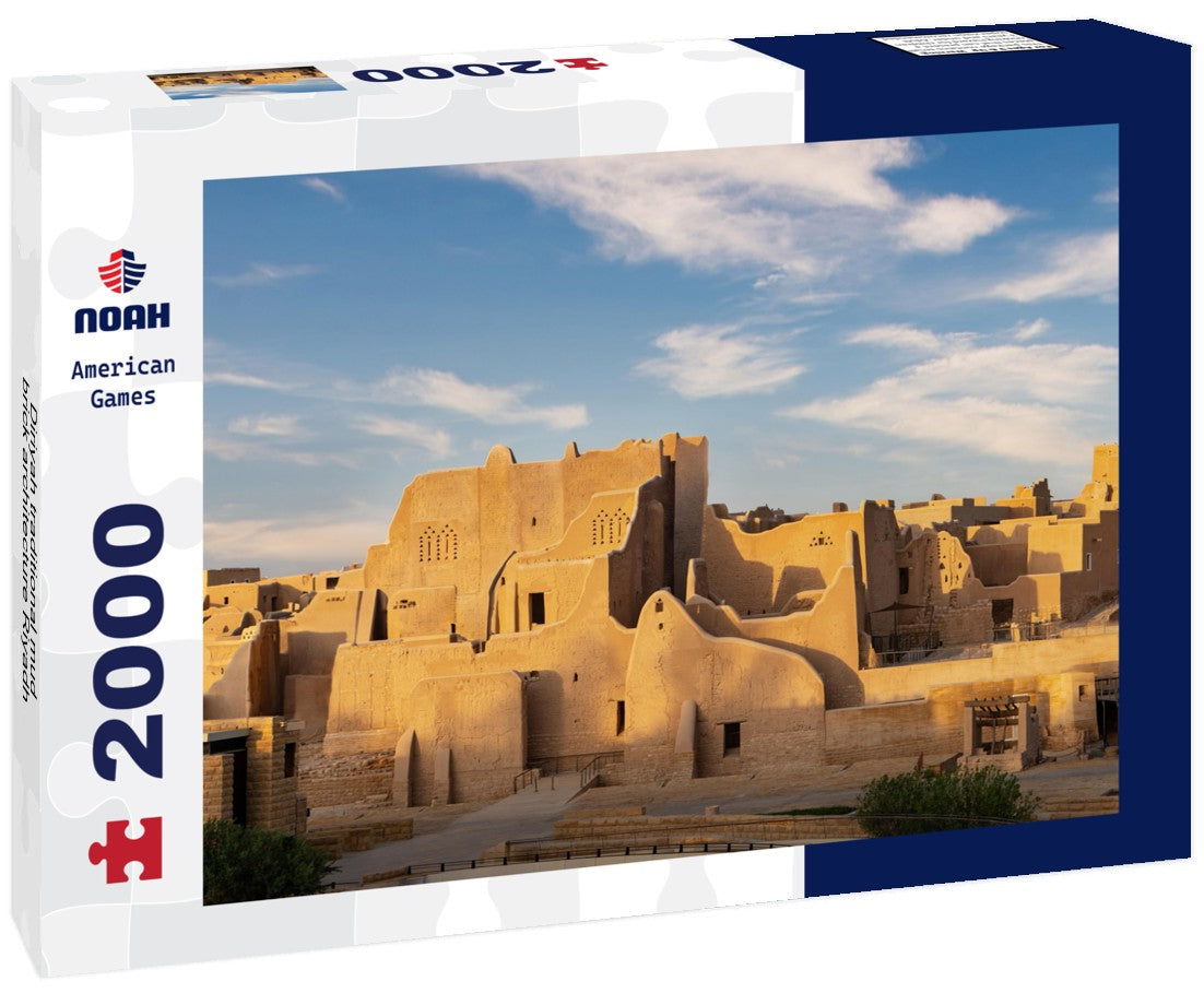 Noah Jigsaw Puzzle Diriyah traditional mud-brick architecture Riyadh 2000 pieces