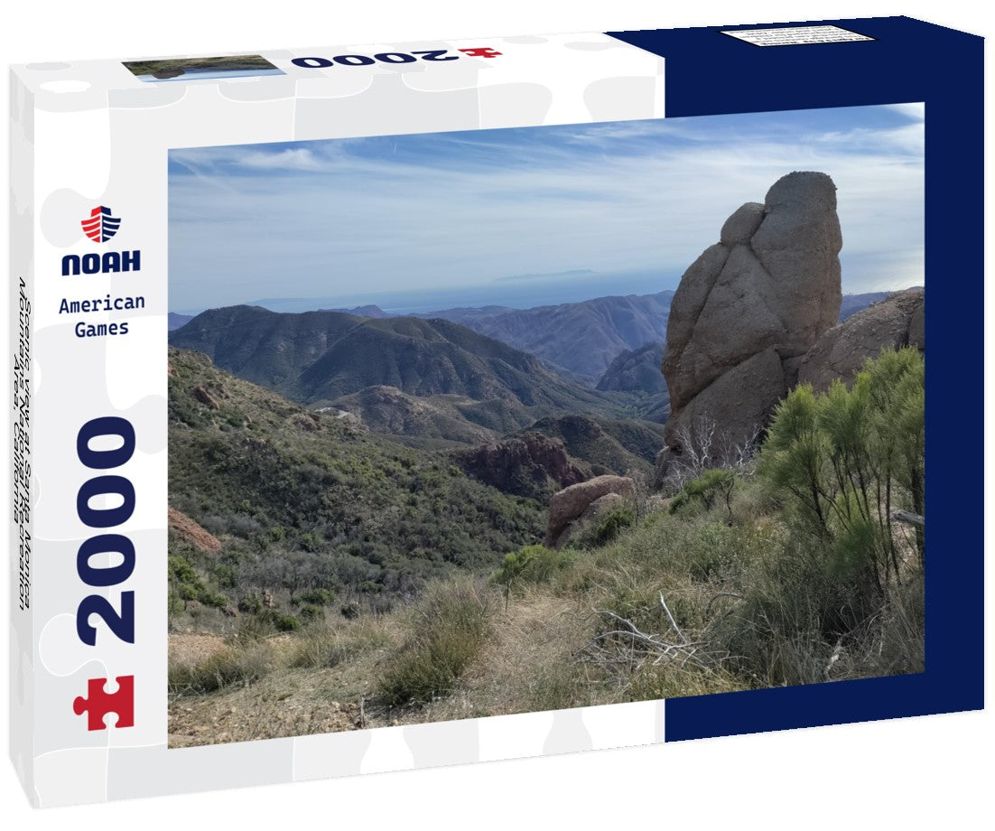 Noah Jigsaw Puzzle Scenic view at Santa Monica Mountains National Recreation Area, California 2000 pieces