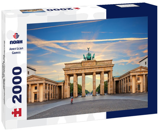 Noah Jigsaw Puzzle Brandenburg Gate or Brandenburger Tor at sunset, Berlin, Germany 2000 pieces