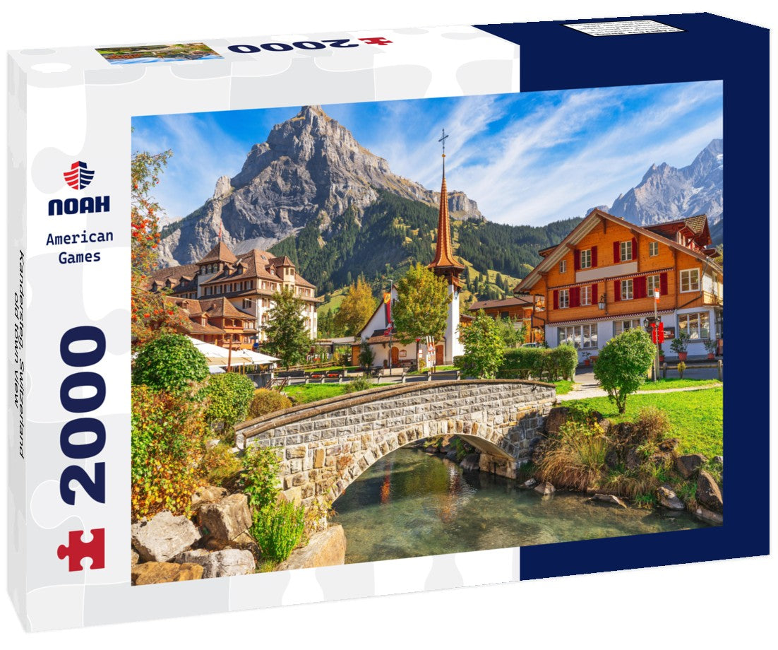 Noah Jigsaw Puzzle Kandersteg, Switzerland old town view 2000 pieces
