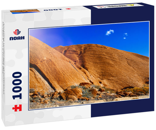 Amazing landscape of Australian Outback on a sunny day