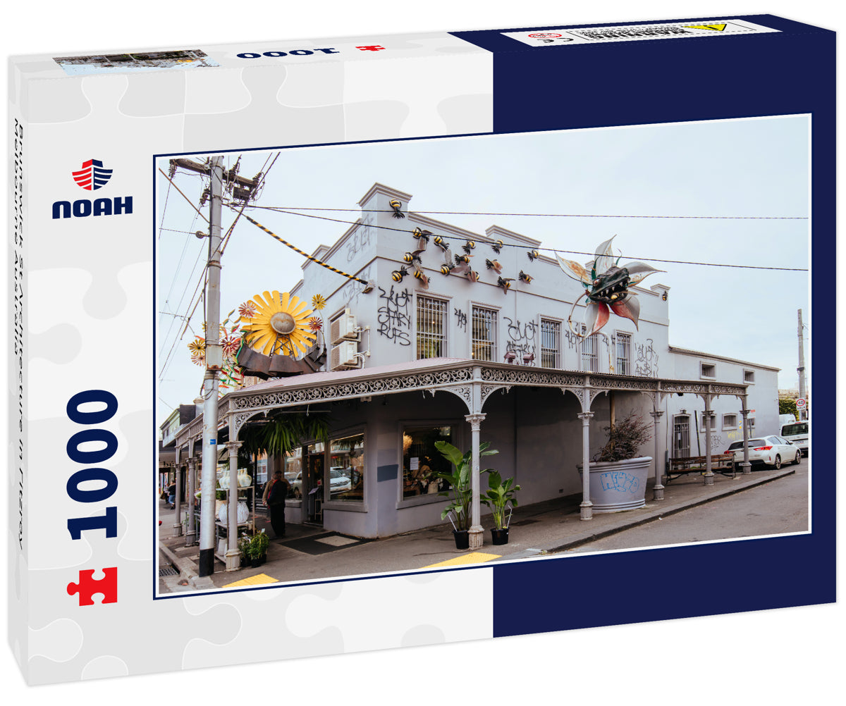 Brunswick St Architecture in Fitzroy Melbourne Australia