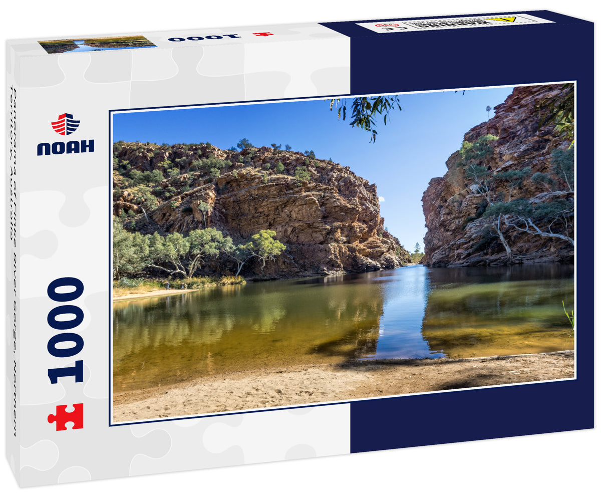 Panorama of Finke River Gorge, Northern Territory, Australia