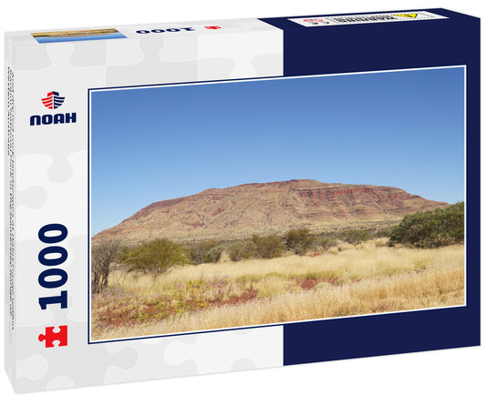 Arid dry red rock landscapes at Dales Gorge within Karijini National Park in the Hamersley Range of Western Australia