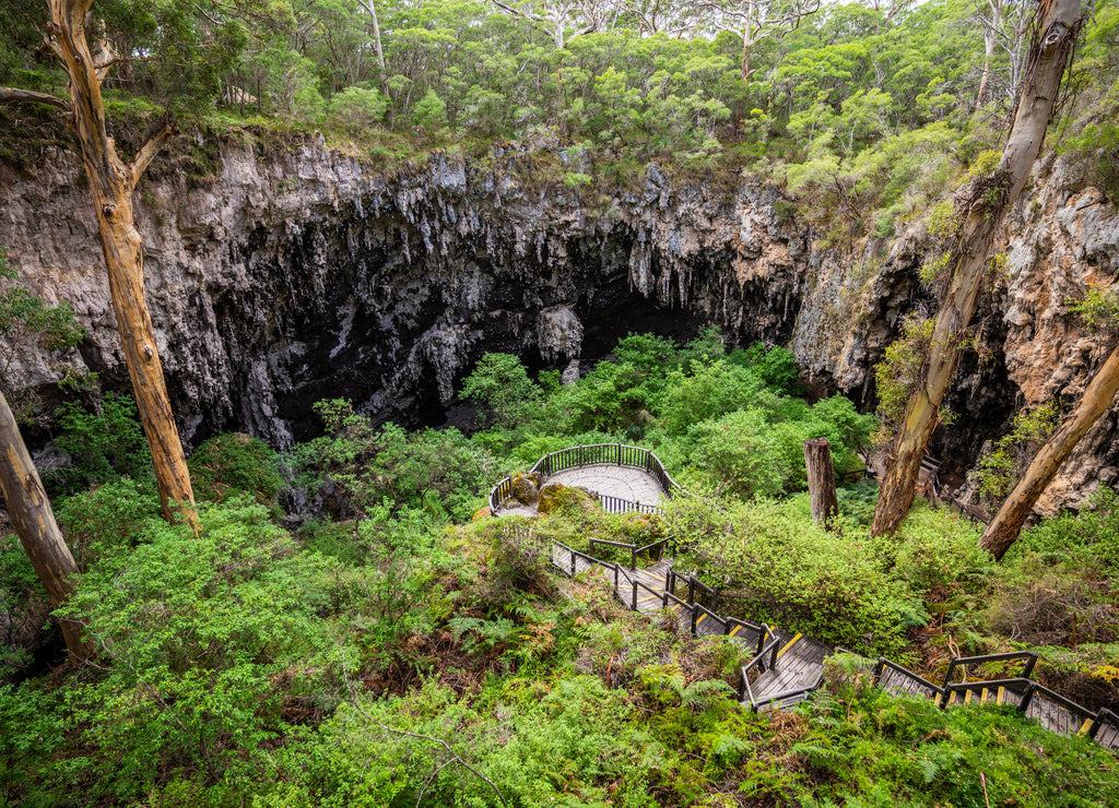 Lake Cave, Margaret River in Western Australia