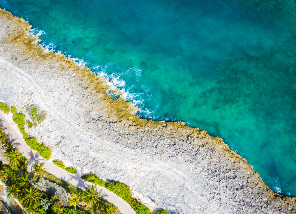 Aerial of Bahamas Nassau