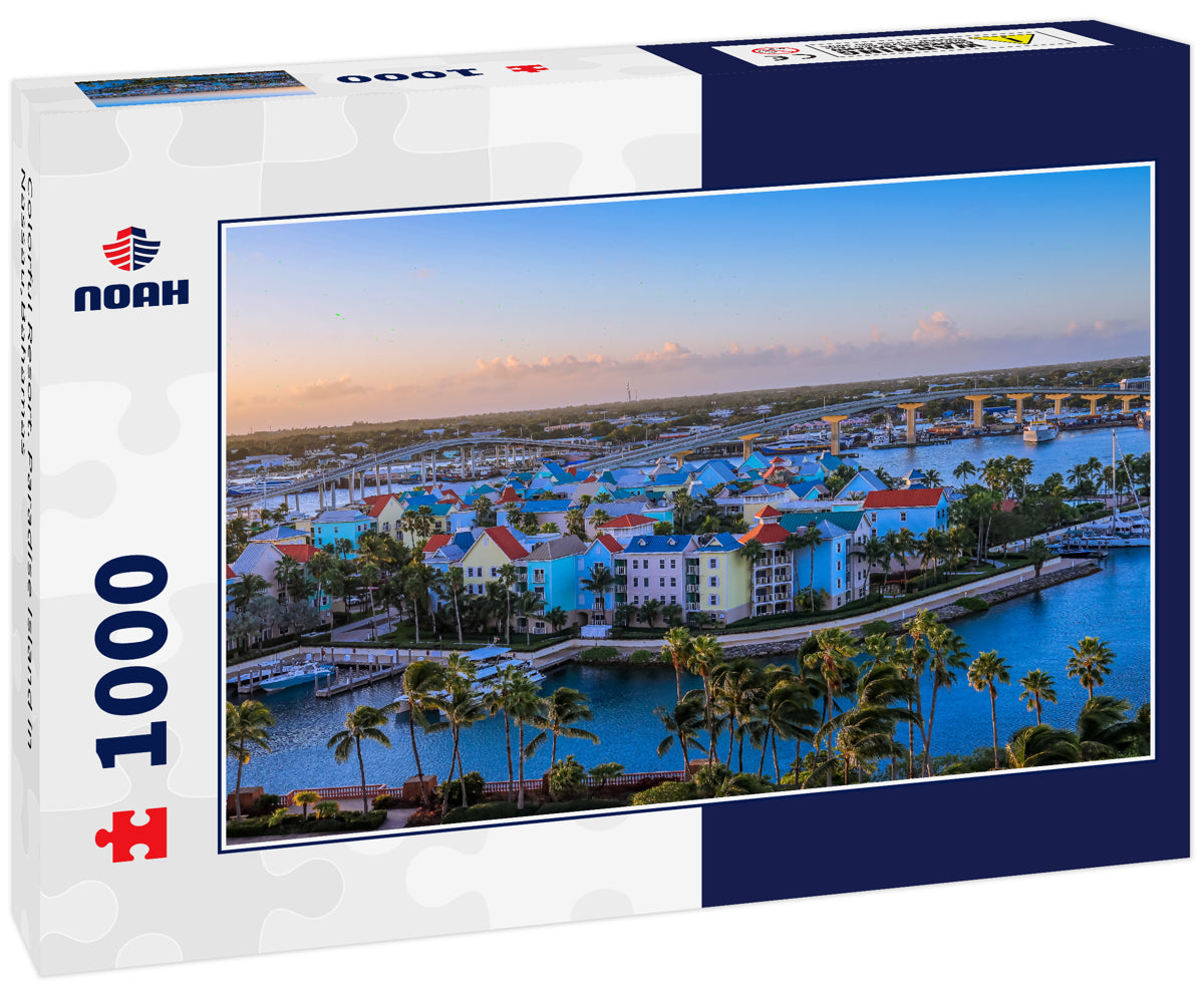 Colorful Resort. Paradise Island in Nassau,Bahamas