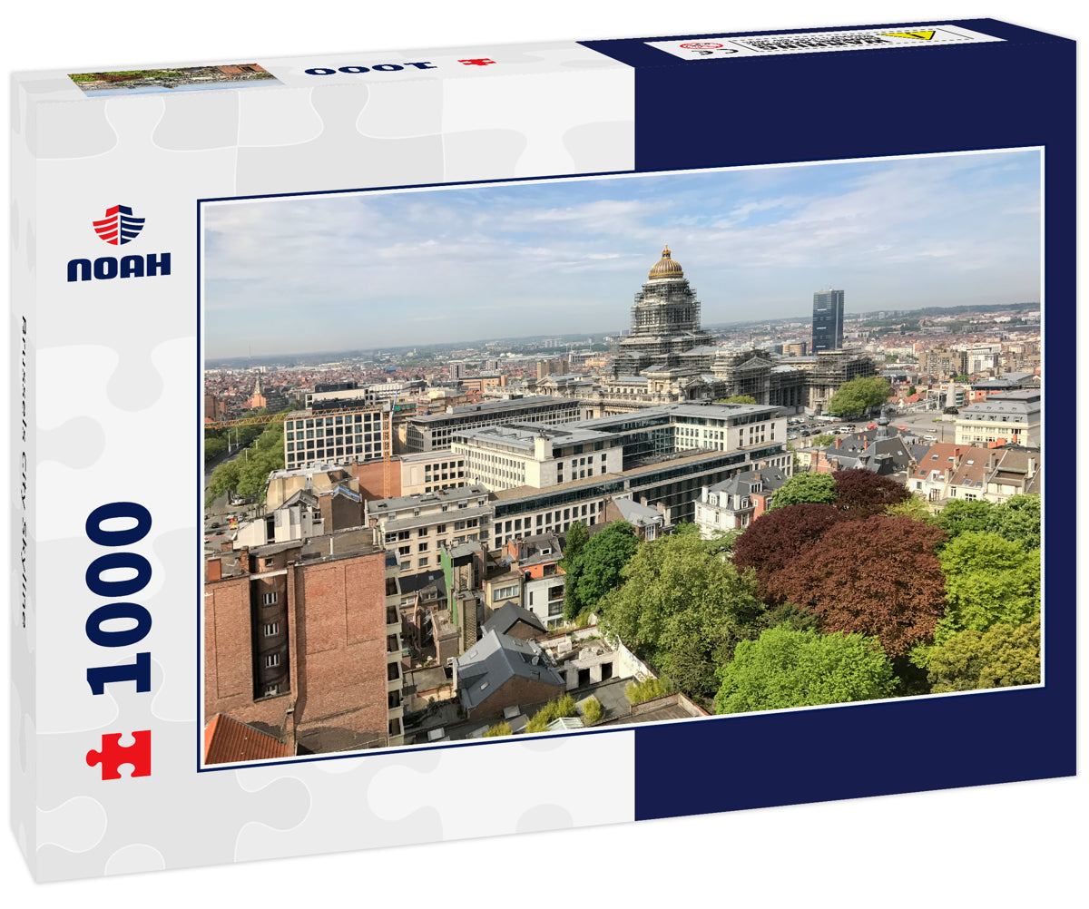 Brussels City Skyline