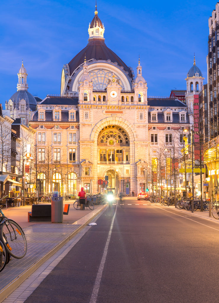 Antwerp train station Belgium