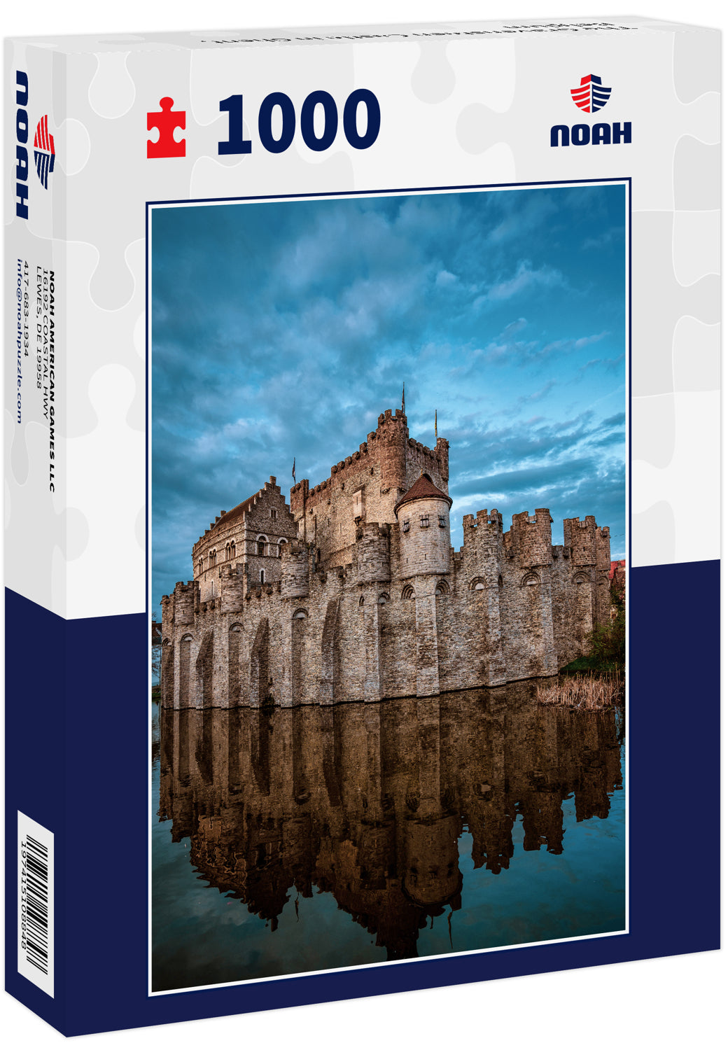 The Gravensteen Castle in Ghent, Belgium