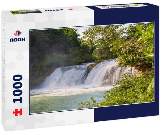 Waterfall In Rio Blanco National Park Belize