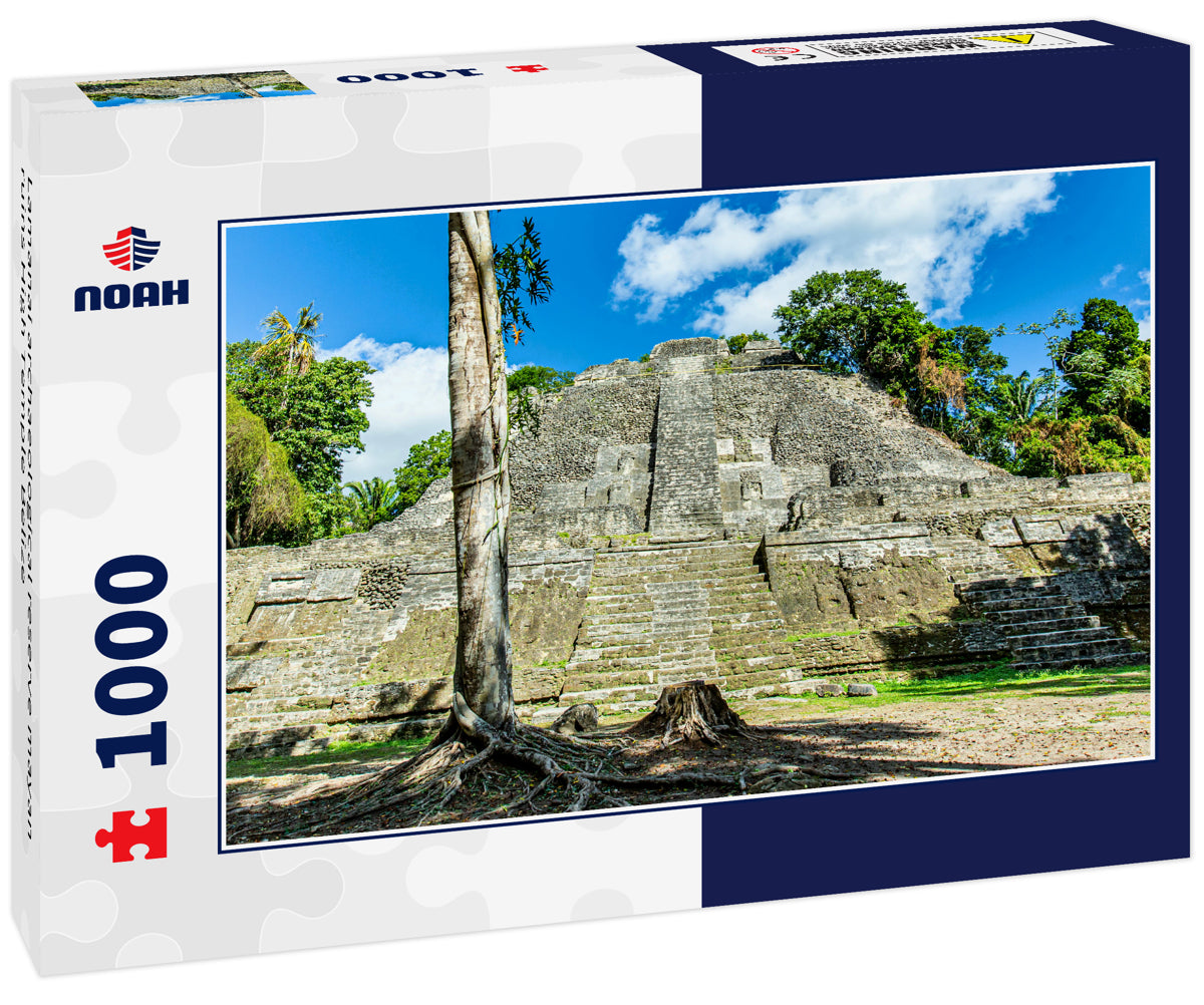 Lamanai archaeological reserve mayan ruins High Temple Belize