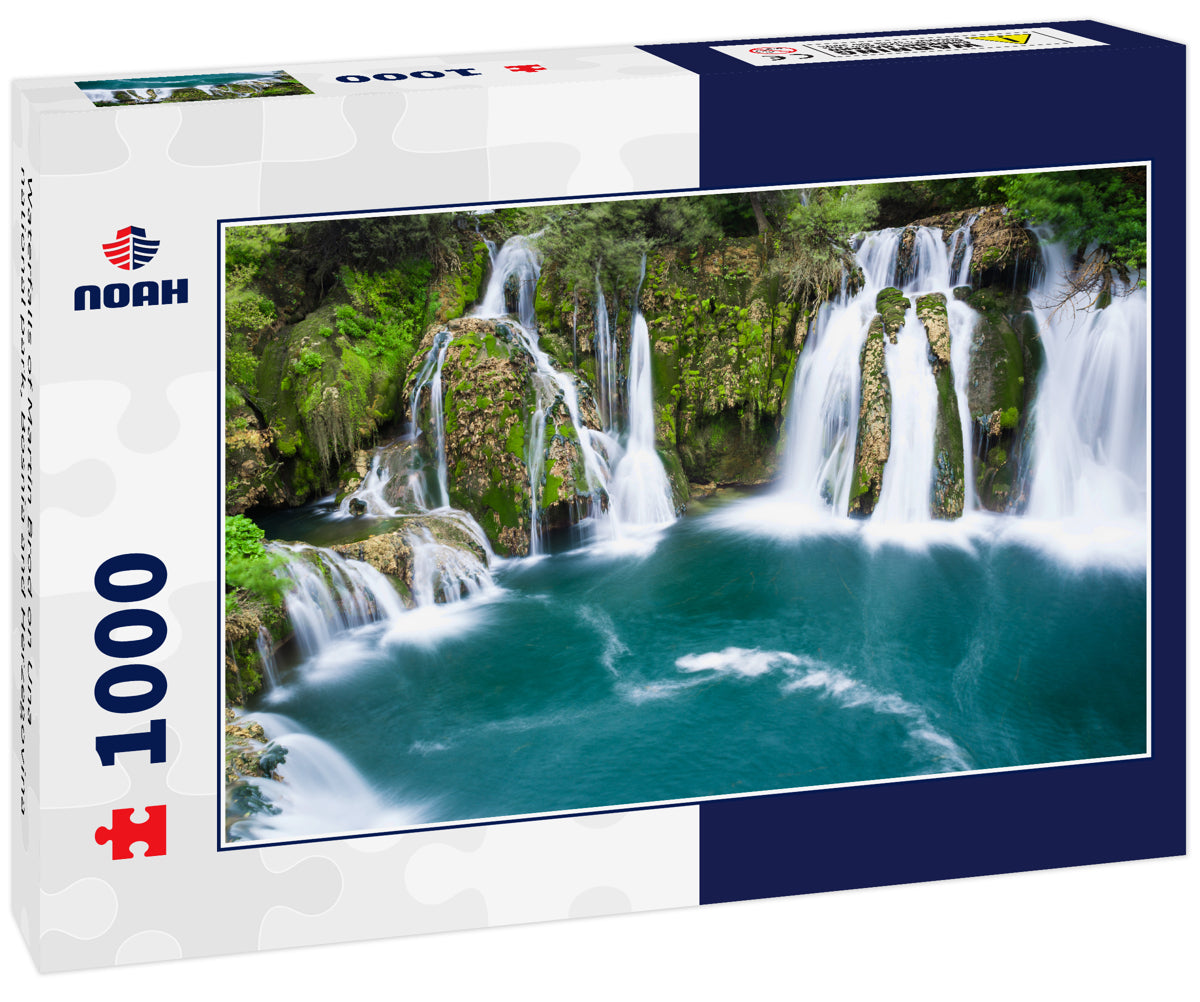 Waterfalls of Martin Brod on Una national park, Bosnia and Herzegovina