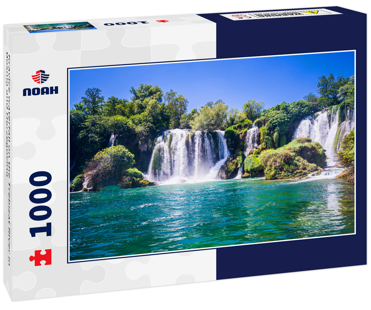 Kravice waterfall on the Trebizat River in Bosnia and Herzegovina