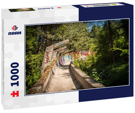Abandoned Sarajevo Bobsleigh, Bosnia and Herzegovina