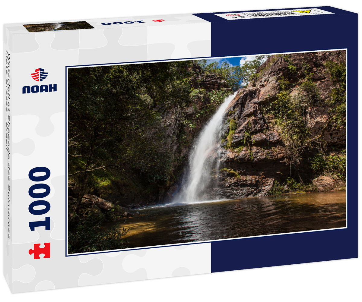 Waterfall at Chapada dos Guimaraes - Mato Grosso - Brazil