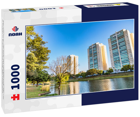 Ribeirao Preto city park, aka The Arts Park. The city is located in Brazil country side. Sao Paulo state