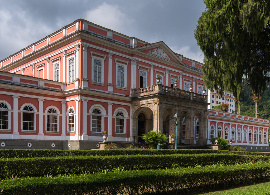 Imperial Palace in Petropolis City in Brazil