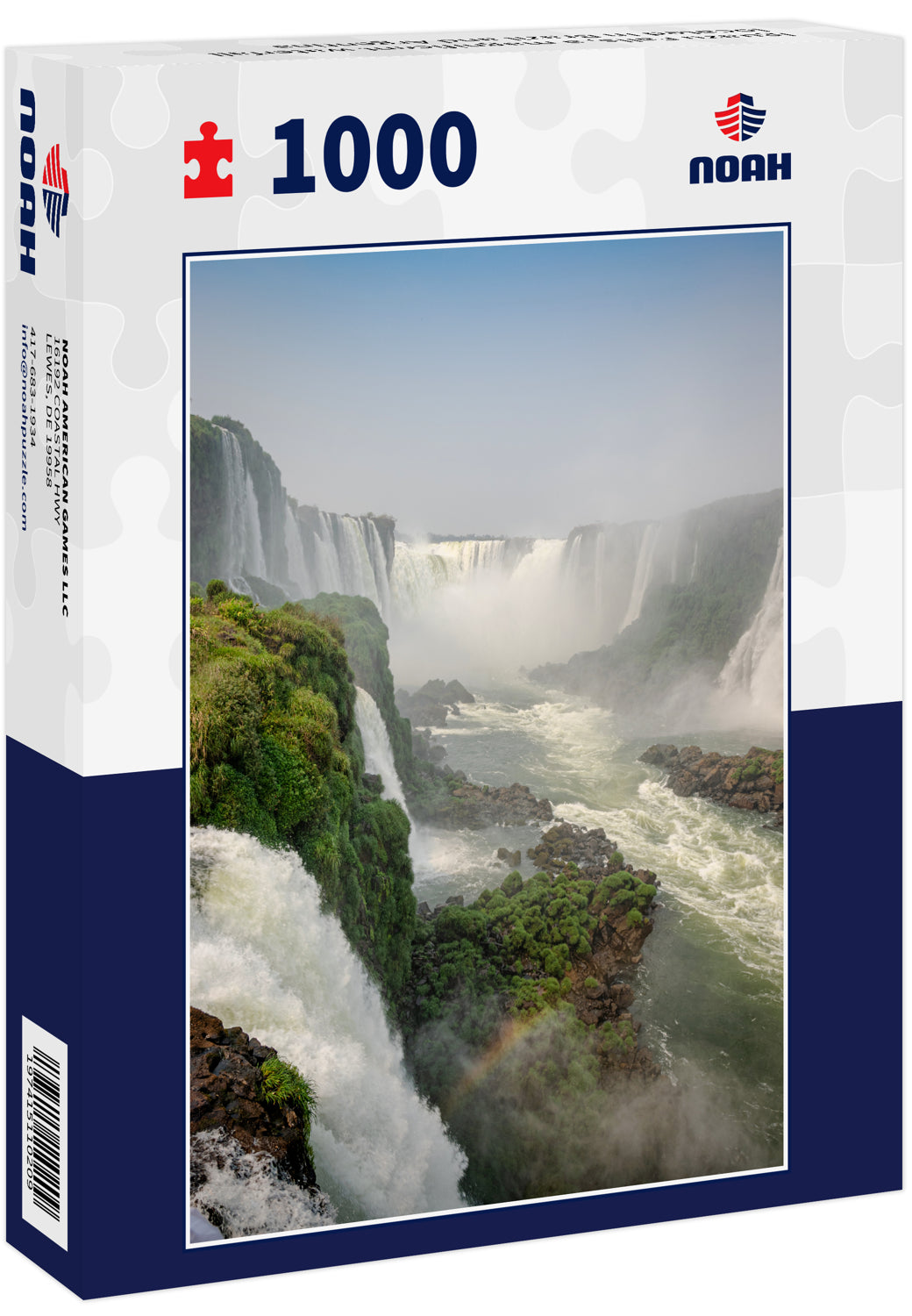 Iguazu Falls, a magnificent waterfall located In Brazil and Argentina