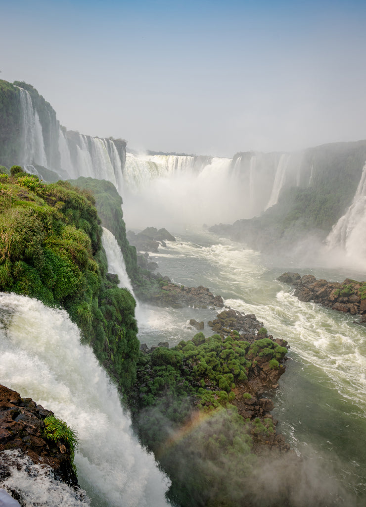 Iguazu Falls, a magnificent waterfall located In Brazil and Argentina