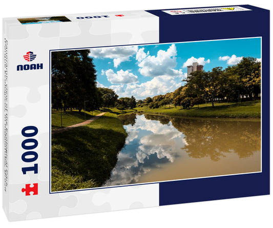 Panoramic view of the Ecological Park (Parque Ecologico), in Indaiatuba, Brazil