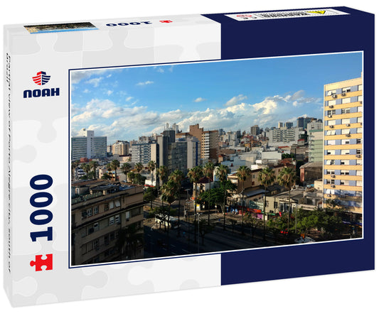 Partial view of Porto Alegre city, south of Brazil