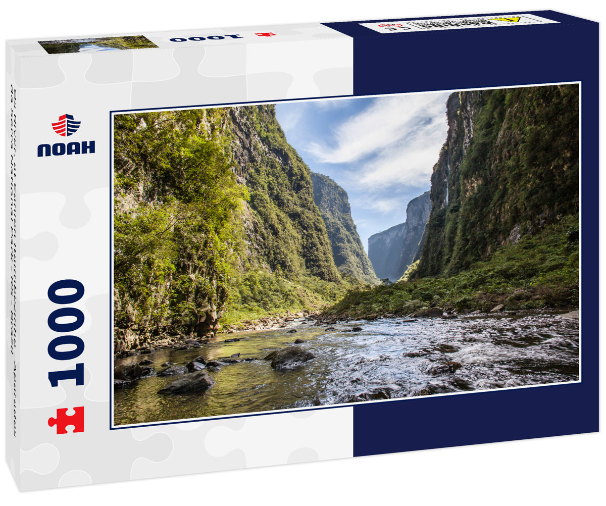 Ox River, at Canion Itaimbezinho - Aparados da Serra National Park - RS - Brazil