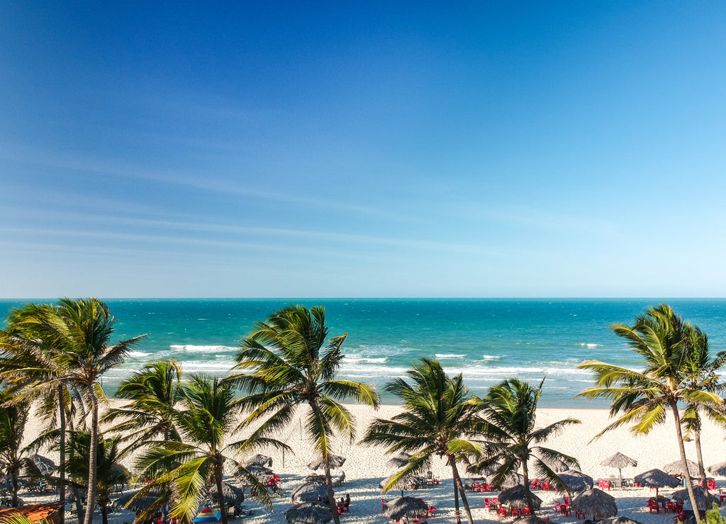 Vista aérea do Porto das Dunas. Fortaleza, Ceará, Brazil